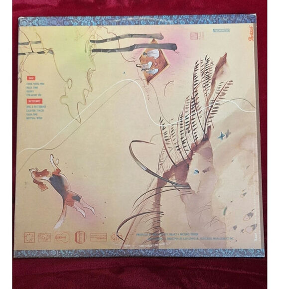 Original Heart- Dog & Butterfly Vinyl LP Orig Record VG+/VG+ plays excellent! - Picture 2 of 12